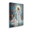 Jesus Walking on Water Canvas Wall Art Framed Faith Home Decor 16x24 Inch