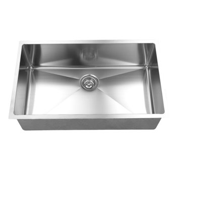 Évier de cuisine en acier inoxydable encastrable L 32 po x l 18 po