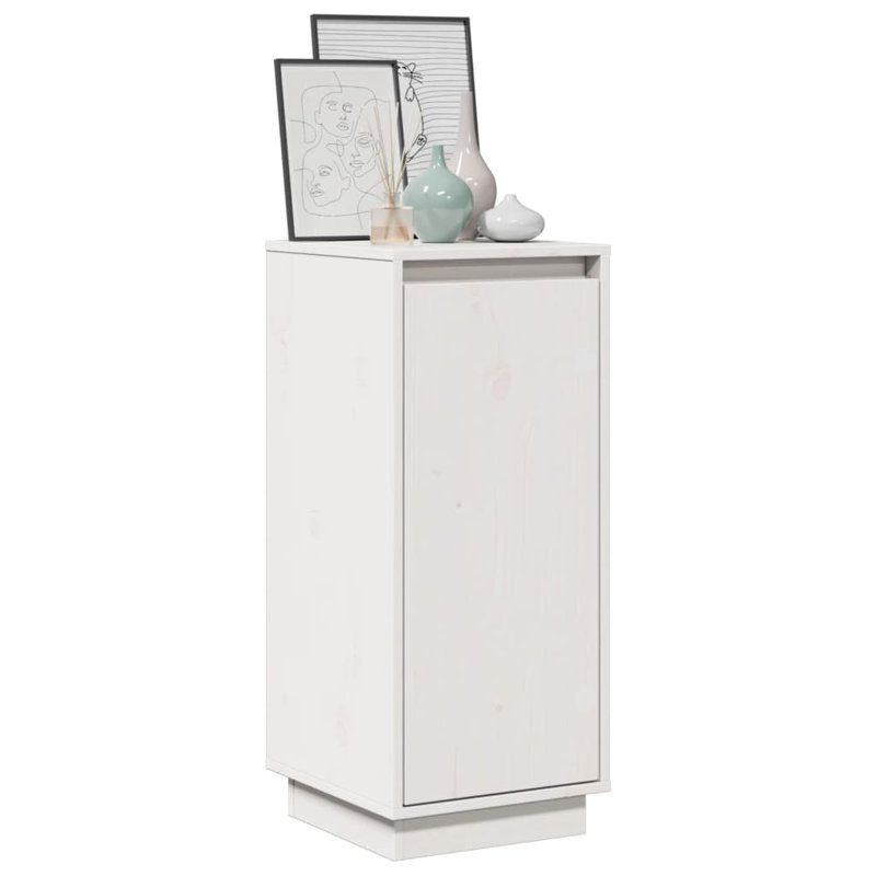 Gracilyn 31.5cm Solid Wood Sideboard, White