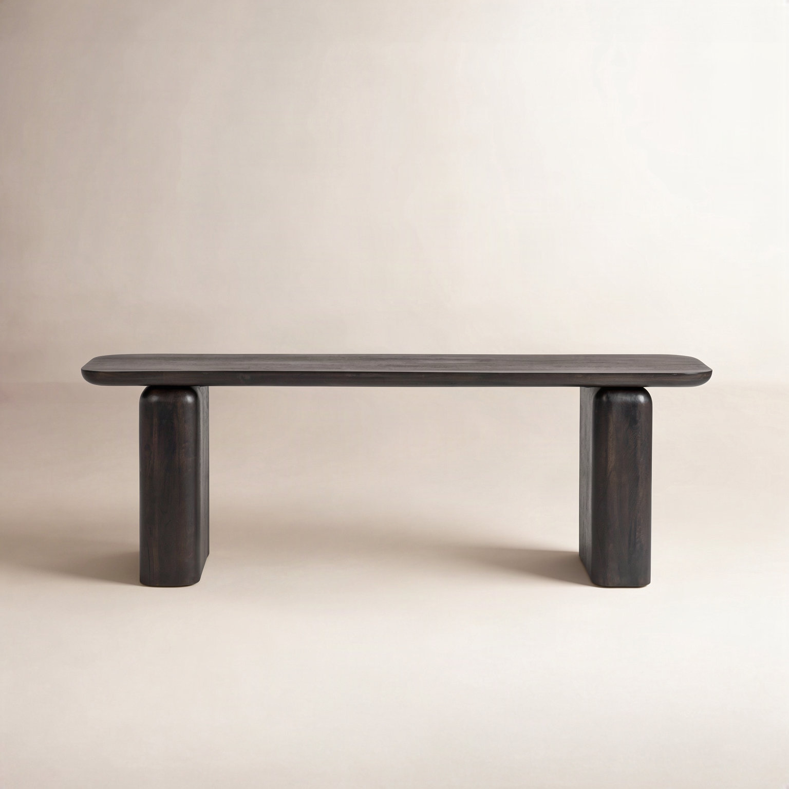 Bergholt 68" Mango Console Table, Truffle Roast