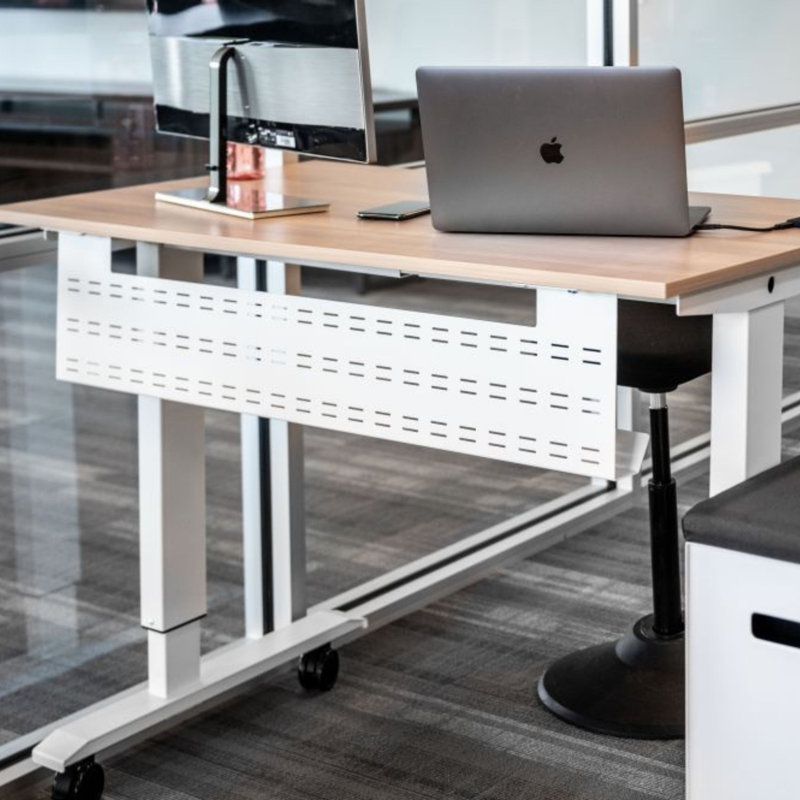Bureau H 9,25 po Guleed, H 9,25 po x l 39 po x P 5 po, Blanc