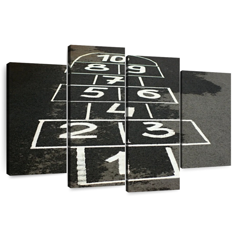 Ashelle Hopscotch, 48" H x 75" W