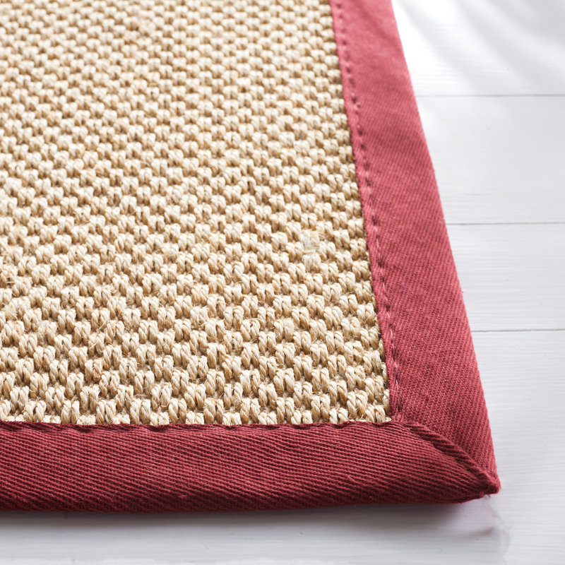 Hillsborough sisal fiber knitted rug, Tapis de couloir 2 pi 6 po x 8 pi