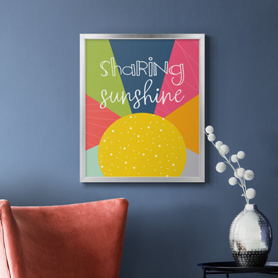Sharing Sunshine Premium Framed Canvas - Ready to Hang