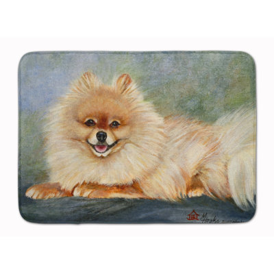 Tapis pour salle de bain en mousse à mémoire de forme poméranie full body