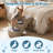PETMAKER Foldable Pet Stairs for Small Dogs & Cats – 3 Step Non-Slip Indoor/Outdoor Pet Steps with Safety Locking Pins for Bed, Couch & Car, Easy Access for Puppies, Senior Pets & Small Animals (Tan)-126451234