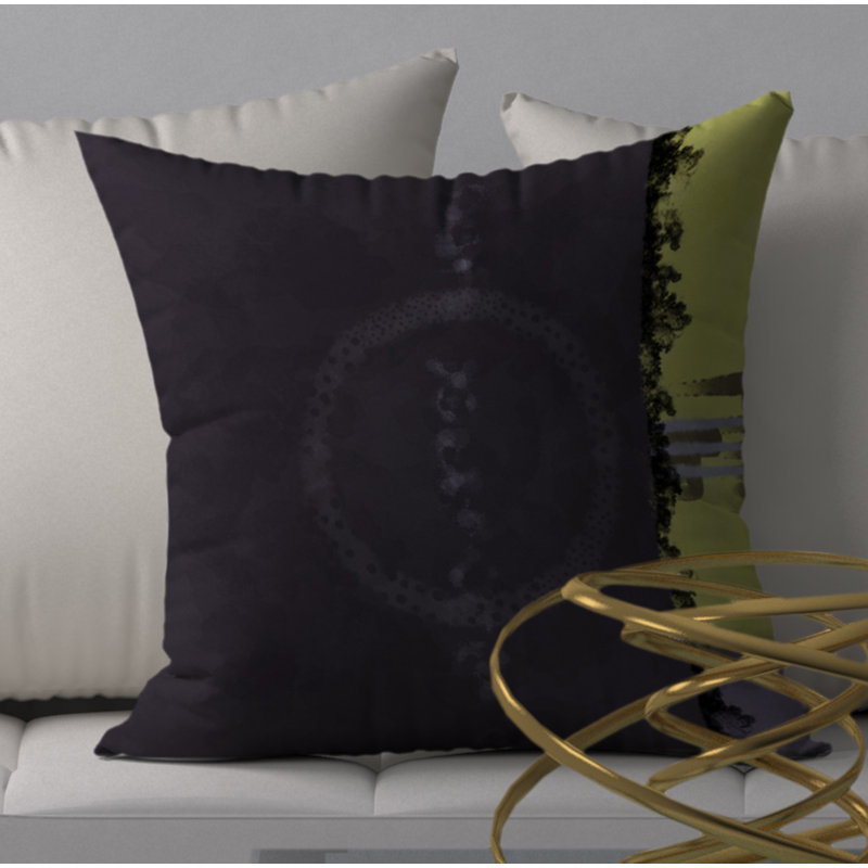 Housse d’oreiller carrée Leisure serene, H 18 po x l 18 po