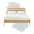 Ashlie Queen Size Solid Wood Bed-351945626