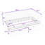 Twin Linen Upholstered Daybed with Storage Drawers-986798889