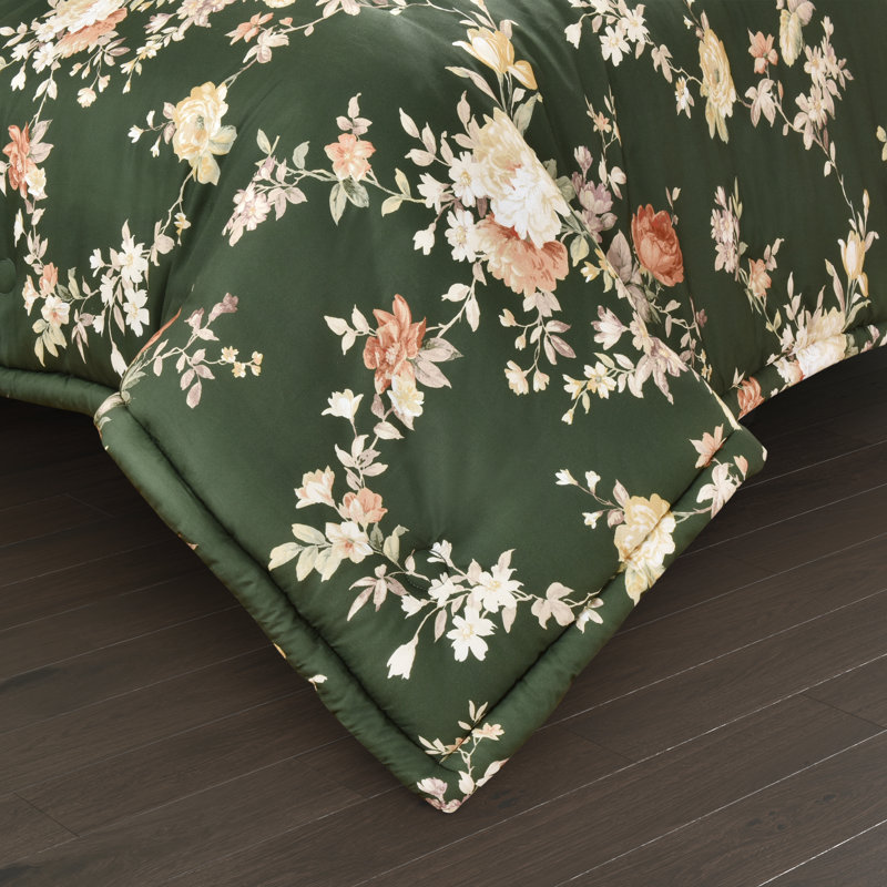 Full White Cotton Bedspread Set with Pattern