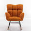 Fauteuil à bascule rembourré et rembourré Modern-1647574185