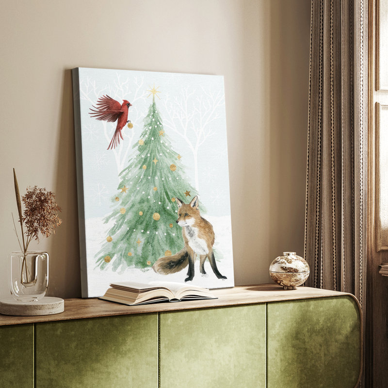 Collection de Noël dans la forêt - galerie Cavas sur mesure, H 18 po x l 12 po