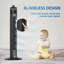 36 Inch Bladeless 70 Degree Oscillating Tower Fan With Top Mounted Remote, 3 Speeds Mode Stand Fan Features With 42Db Low Noise Operating, 15H Timing, Silent Mode, Black