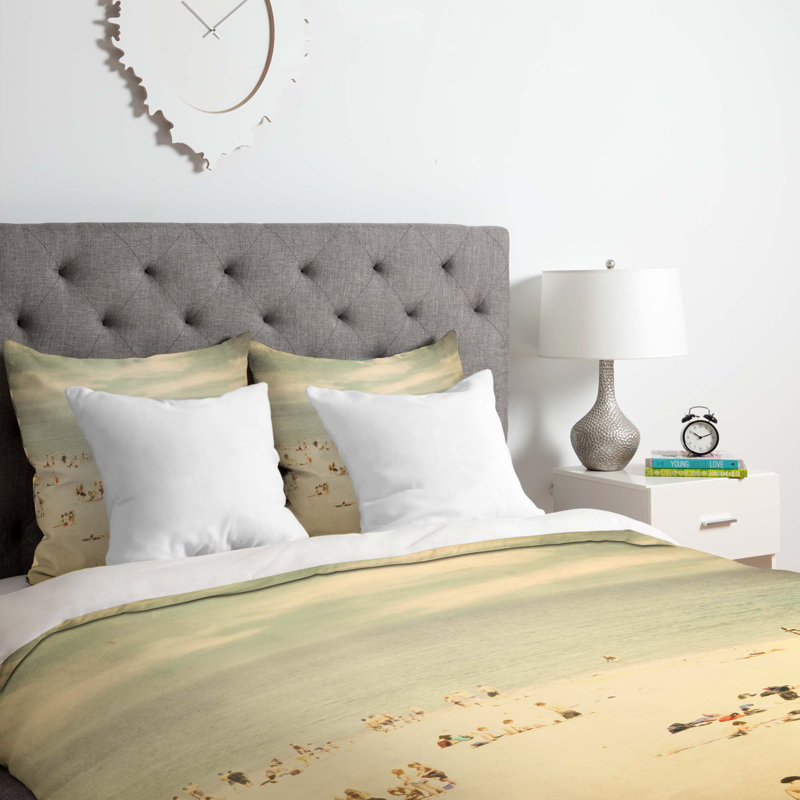 Shannon Clark Polyester Duvet Cover, Queen Duvet Cover + 2 Standard Pillowcases