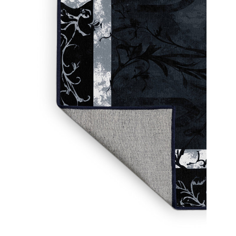 Granite Bloom Rug, Round 3'