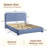 Hayden Boucle Upholstered Platform Bed-1490142927-1503004644