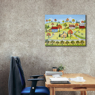 «Avana Appleville On Canvas» par Sharon Mark, reproduction