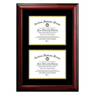 Traci Double Degree Certificate Picture Frame