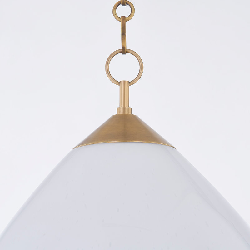 SEMILLA Pendant, 16.75" H x 14" W x 14" D