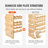 72 Bottle Stackable Modular Wine Rack, 8-Tier Solid Bamboo Wood Storage Racks-1496931721