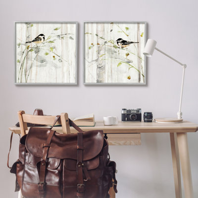 Reproduction d'art numérique sur toile, 2 pièces par A5 - 655 par Sally Swatland