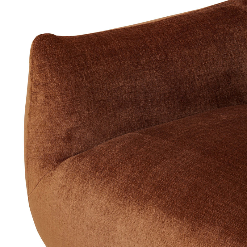 Margot Upholstered Swivel Chair, Altair Sienna Chenille