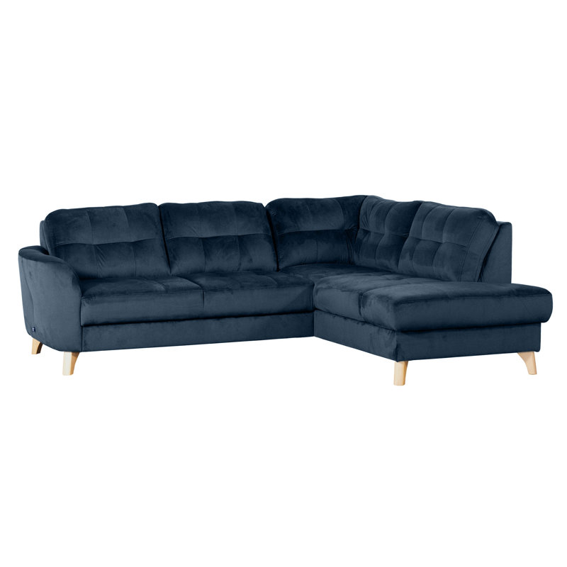 Hunnewell Sleeper Corner Sofa, Right Hand Facing, Navy