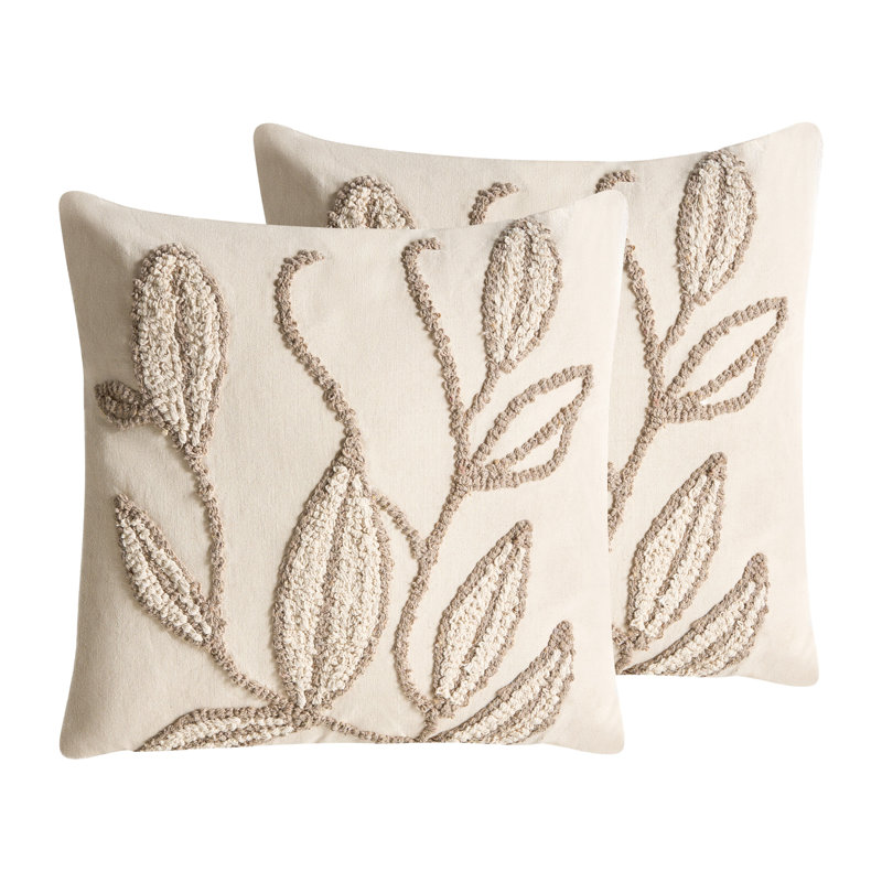 Floral Square Cushion