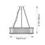Annalysa 6 - Light Drum Chandelier-91340207