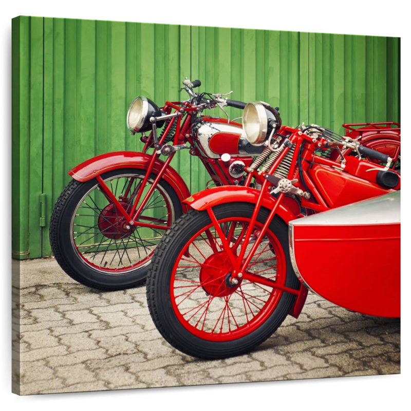 Motos italiennes Mehar, H 10 po x l 10 po