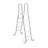 Intex Swimming Pool Ladder for 52" Wall Height Pools & Pool Side Vacuum Cleaner