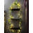 3 Tier Floating Shelf Wall Storage with Handmade Woven Ropes and Vine Lights