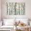 «Birch Wood Meadow», 3 pièces sur toile-98563155