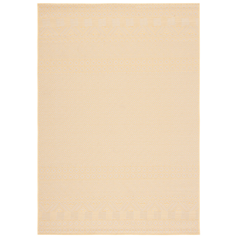 Navas Performance Solid Color Indoor/Outdoor Area Rug, Rectangle 2'7" x 5'