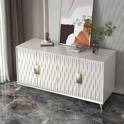 Buffet simple blanc