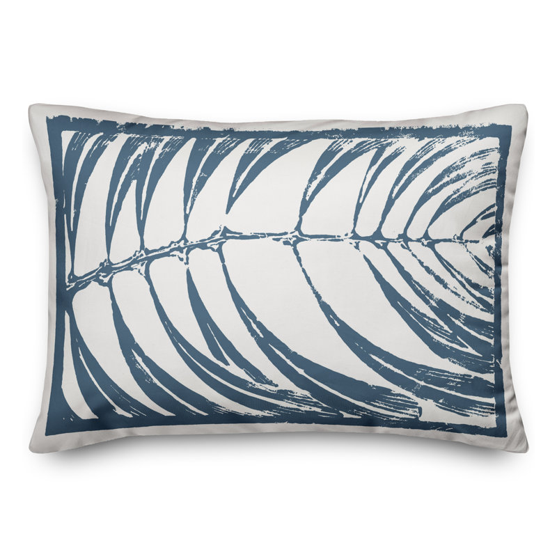  Leaf Imprint II Rectangular Pillow Cover & Insert