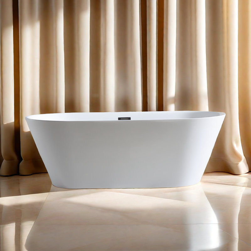 62.99'' x 29.53'' Bathtub, White