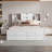 Brackney Platform Bed with Storage Headboard and 8 Drawers-887305861-887305862