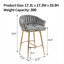 Tabouret de comptoir Cairo-920730191