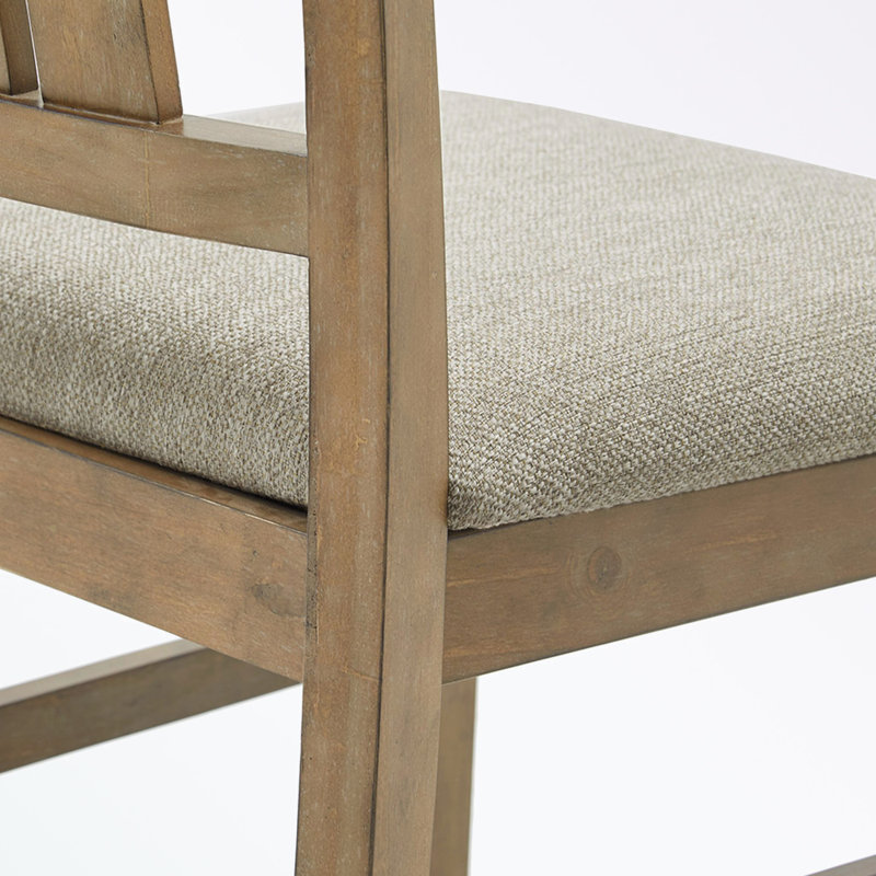 Chaise de salle à manger Narlock, Beige, Naturel