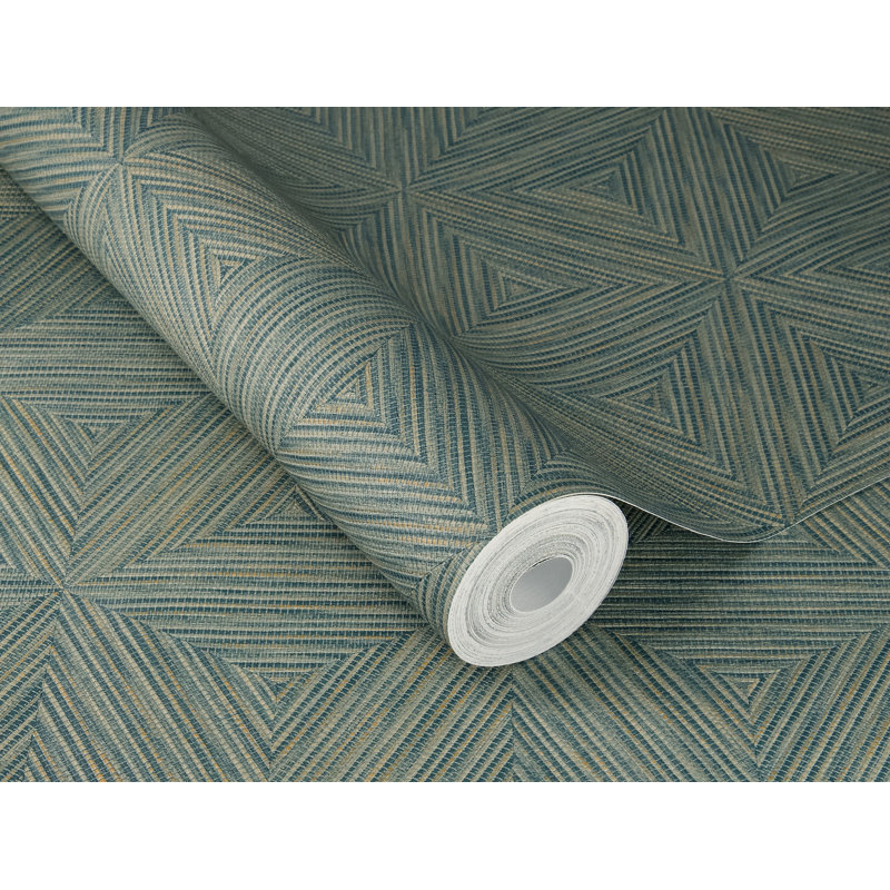 Papier peint Anara, Bleu