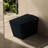Black Square Smart Toilet With Built-In Tank, Auto Flush, Heated Seat, Remote Control, Led Display For Bathrooms Tank Bathroom, Display, Matte Consolidation-125560746