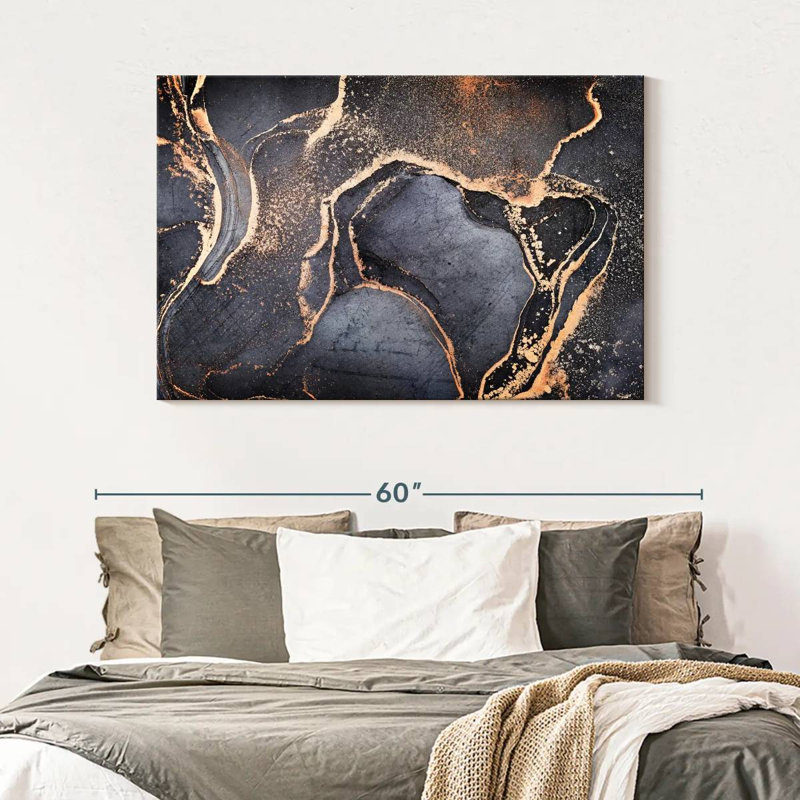 Rose Gold Abstract