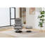Confortables fauteuils inclinables modernes à 360 °, tissu chenille, massage et réglable, gris