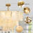 Yilda 12 - Light Dimmable Tiered Chandelier