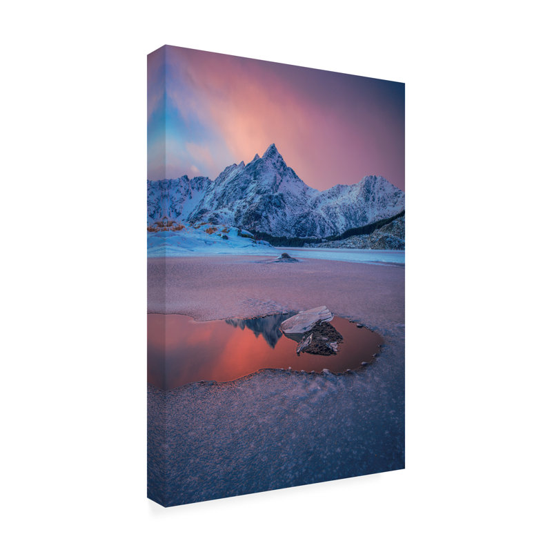 Fred Age Hol Mirror Canvas Art, 12" H x 19" W