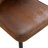 Faux Leather Upholstered Solid Back Side Chair-2058058663