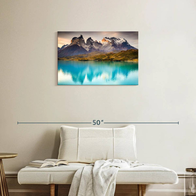 Ravi Torres Del Paine Lake, H 20 po x l 30 po