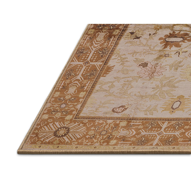 Tapis oriental brun / beige Chrissy, Rectangle 8 pi x 10 pi
