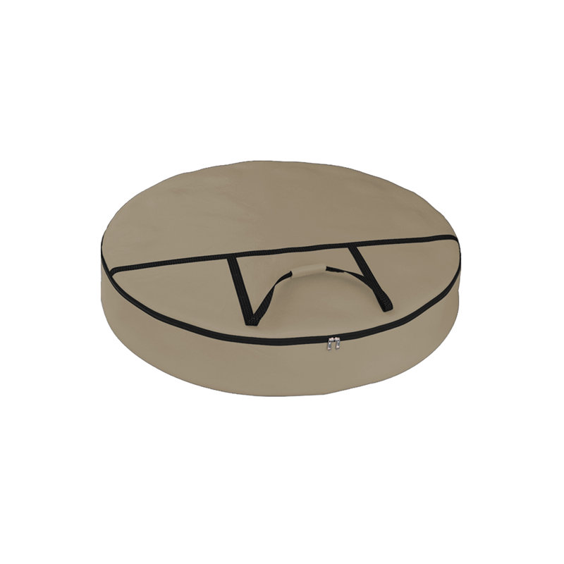 Wreath Storage, Beige, 17.8cm H x 50.8cm W x 2.5cm D